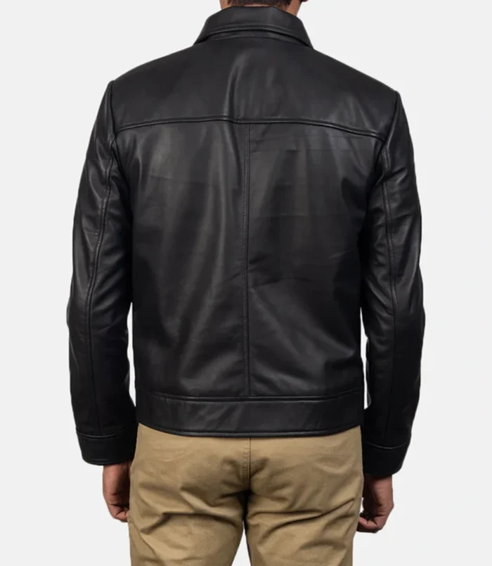 Inferno Black Leather Jacket