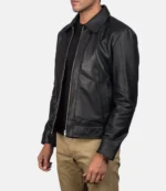 Inferno Black Real Leather Jacket