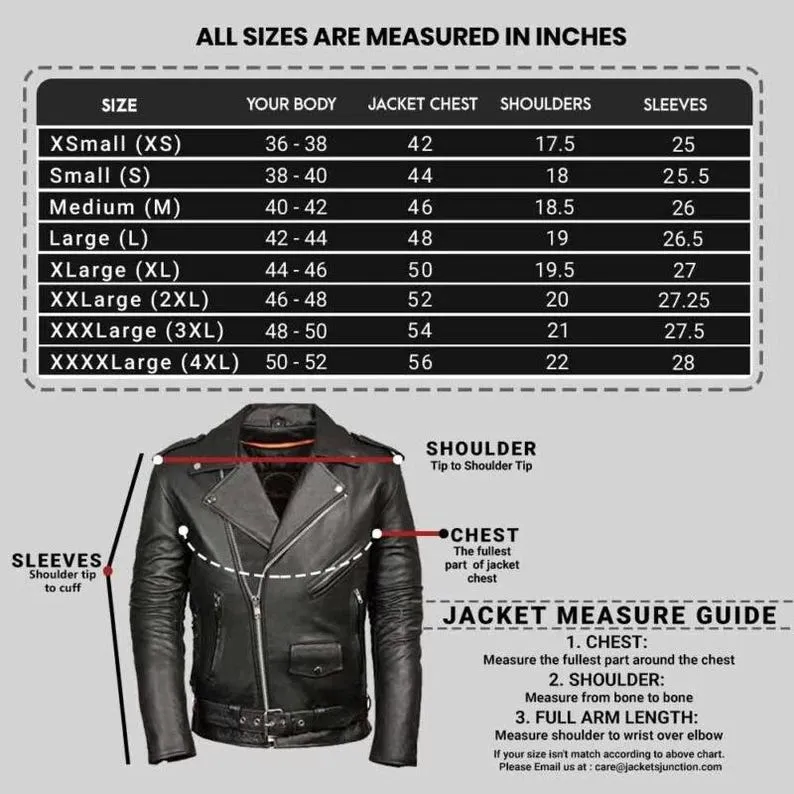 Men Size Chart