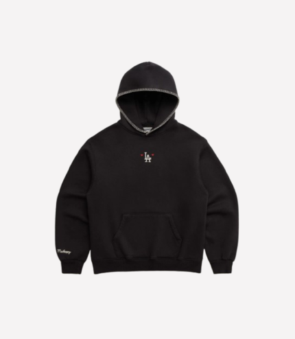 Black Fleece Dodgers Heart Hoodie