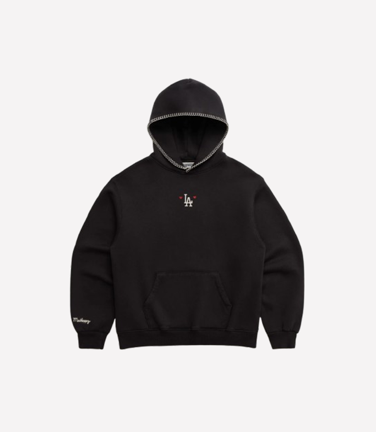 Black Fleece Dodgers Heart Hoodie