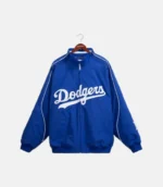 Mitchell & Ness 2005 LA Dodgers Blue Dugout Jacket
