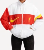 LFC Nike Mens White Heritage Jacket for Sale