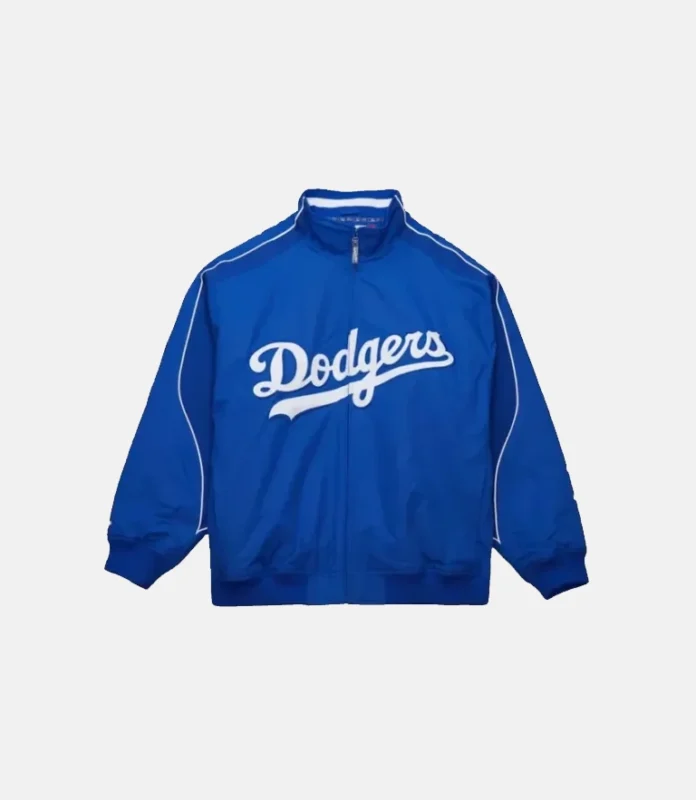 2005 Dodgers Dugout Jacket Blue