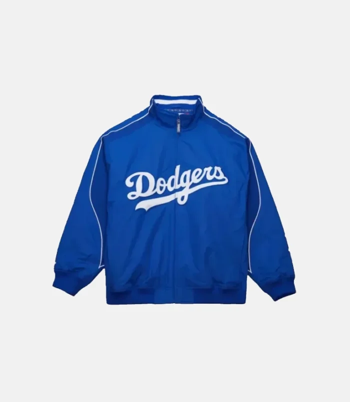 2005 Dodgers Dugout Jacket Blue