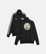 Oasis x Adidas Striped Track Jacket Red