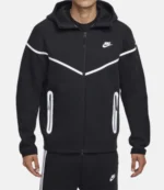 Tech Windrunner Reflective Jacket Black