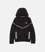 Tech Windrunner Men’s Reflective Black Fleece Hoodie