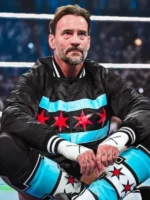 Night Of Champions CM Punk Black Bomber Jacket