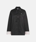 Black Adidas New Chinese Shirt Jacket