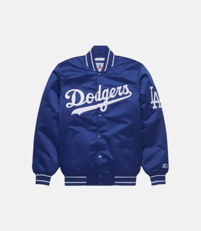 HOMAGE X Starter Dodgers Heavyweight Satin Jacket