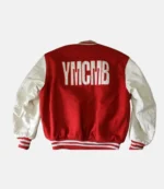 Vintage YMCMB Letterman Jacket Red