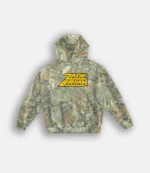 Zach Bryan Camo Fleece Hoodie
